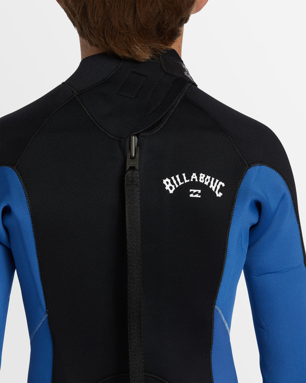 Boys Foil 3/2 Back Zip Flat Locked Full Suit