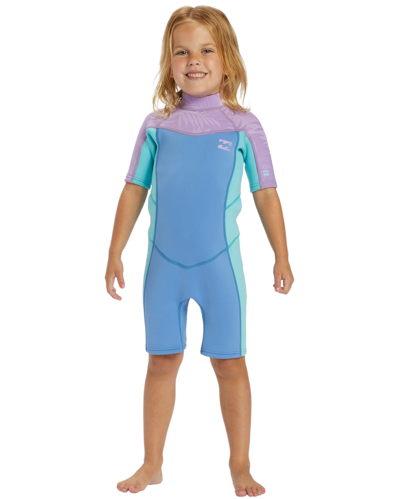 Tots 202 Synergy Back Zip Short Sleeve Springsuit