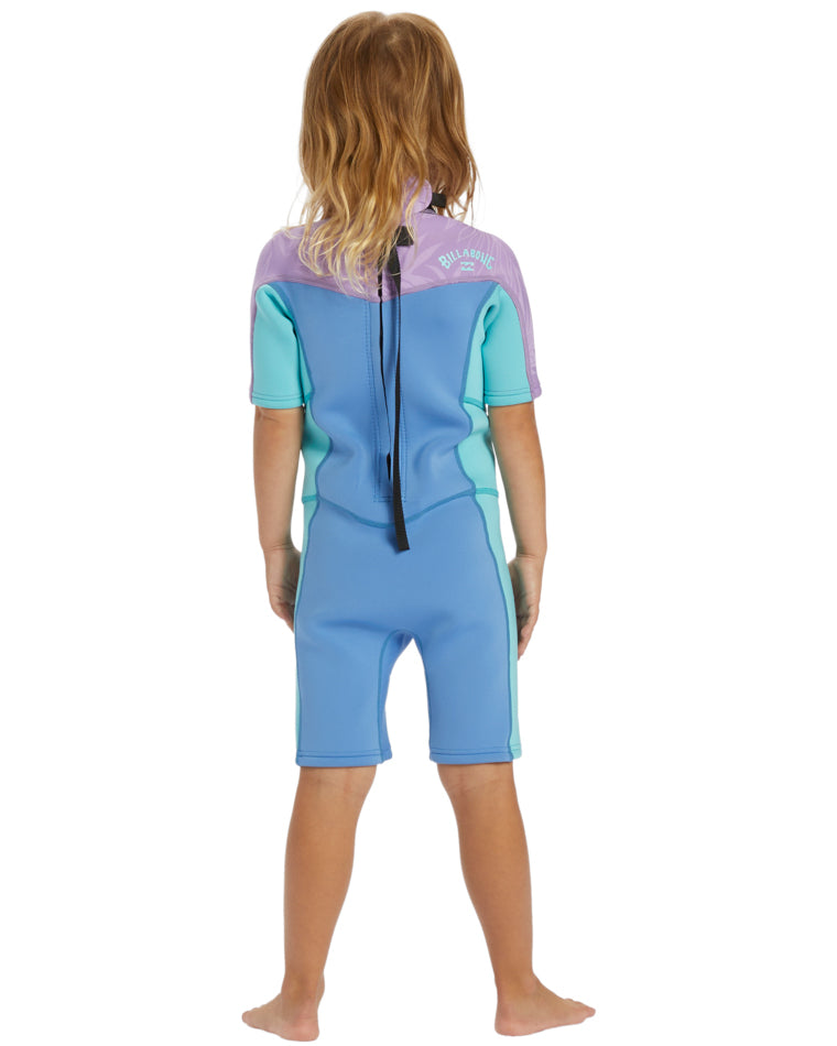 Tots 202 Synergy Back Zip Short Sleeve Springsuit