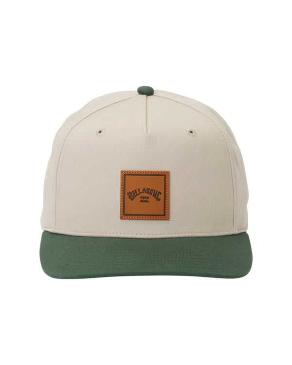 Stacked Snapback Cap