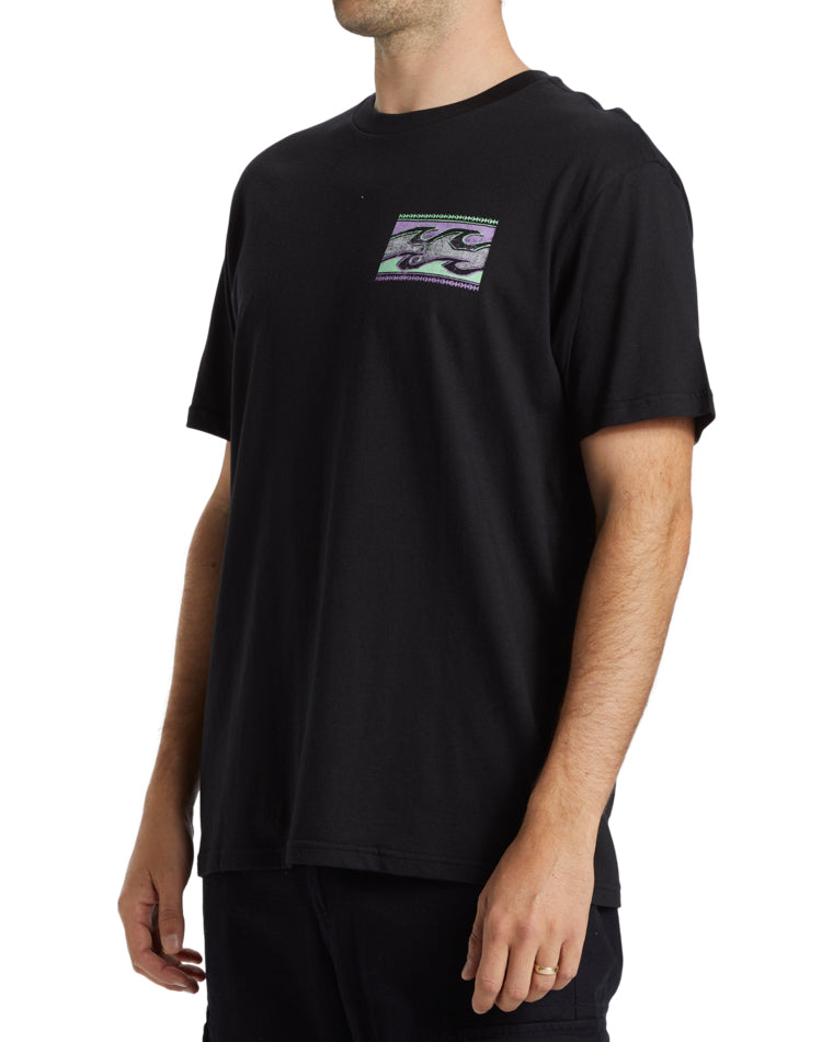 Crayon Wave Short Sleeve Tee