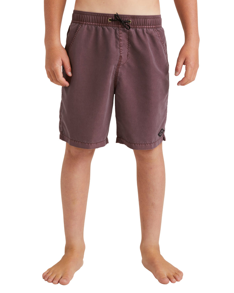 Boys All Day Overdye Layback Boardshort