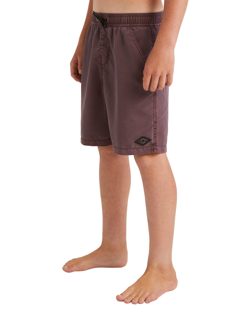 Boys All Day Overdye Layback Boardshort