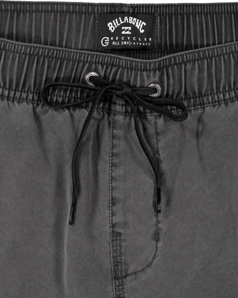 Boys All Day Ovderdye Layback Boardshort