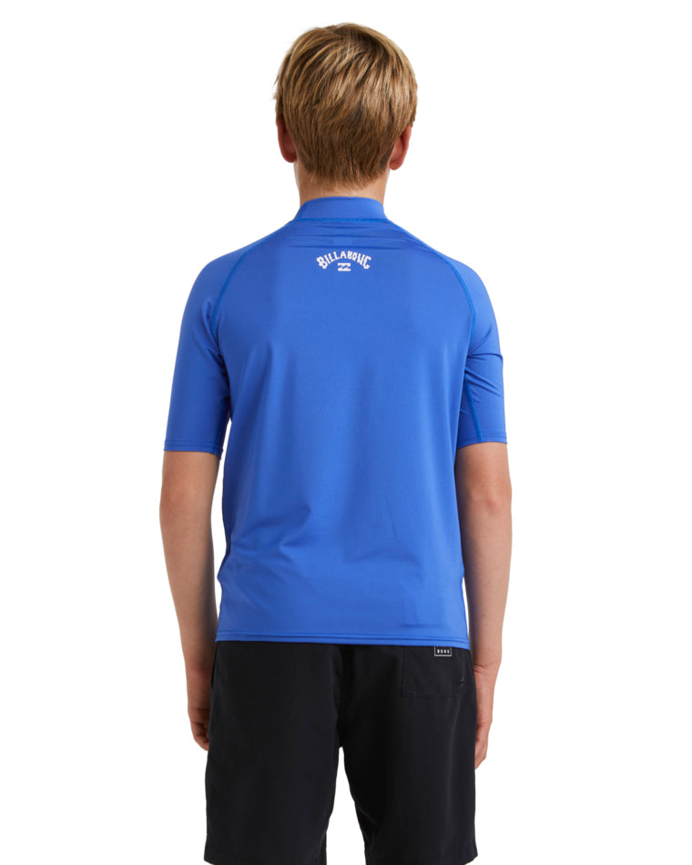 Boys All Day Arch Rf Short Sleeve Rash Shirt