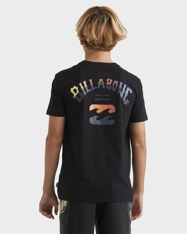 Boys Arch Fade Short Sleeve Tee