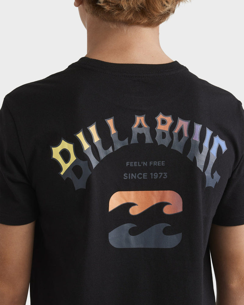 Boys Arch Fade Short Sleeve Tee