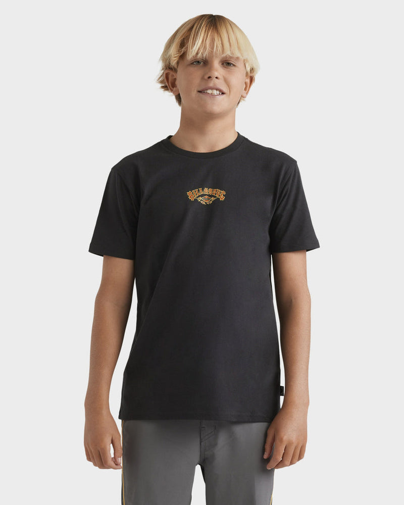 Boys Rose Arch Short Sleeve Tee