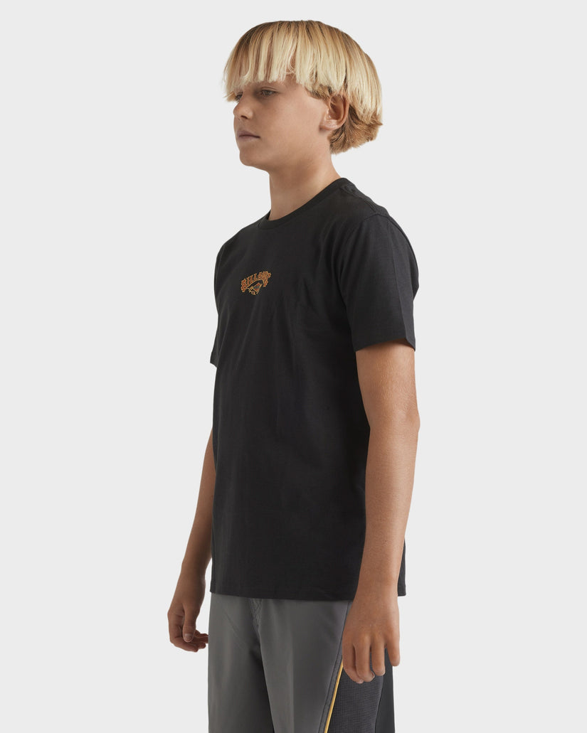 Boys Rose Arch Short Sleeve Tee