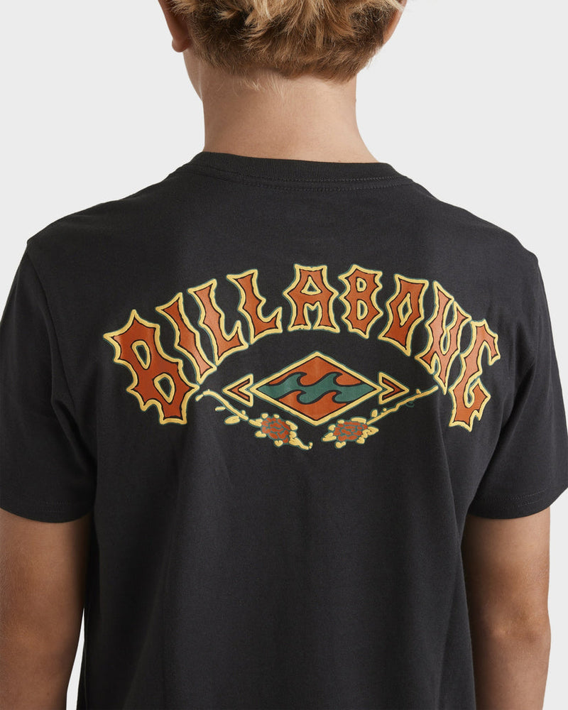 Boys Rose Arch Short Sleeve Tee