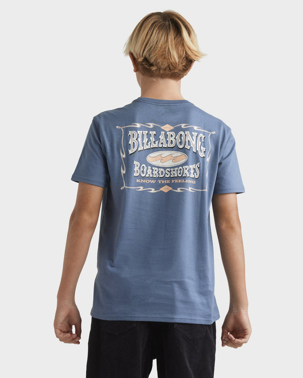 Boys Double Spread Short Sleeve Tee
