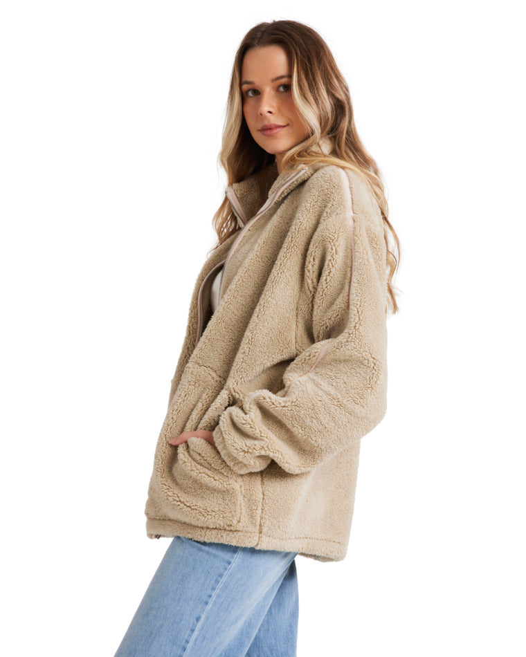 Sweet Ride Zip Up Fleece Jacket