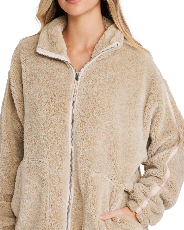 Sweet Ride Zip Up Fleece Jacket