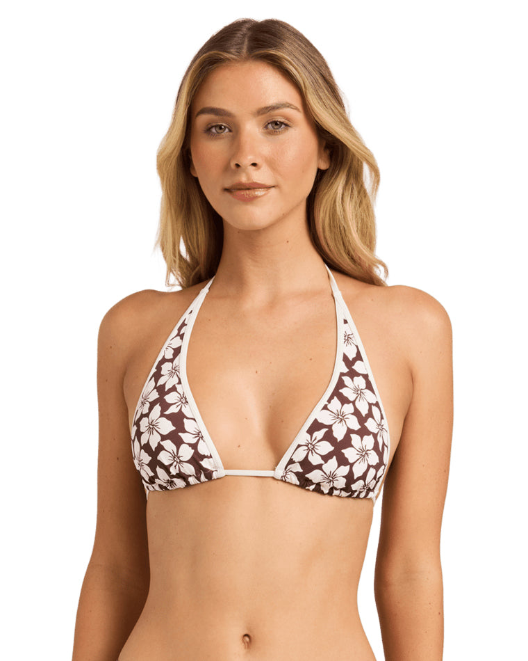 Playa Sol Sumi Halter Tri Top
