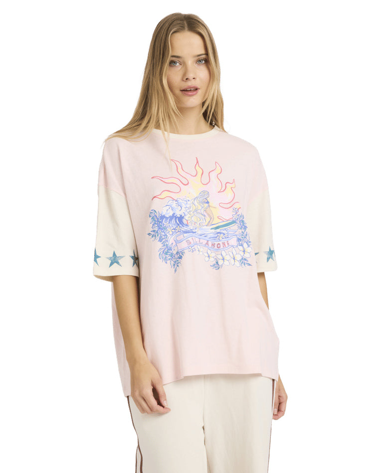 Tropics Co Ringer Tee