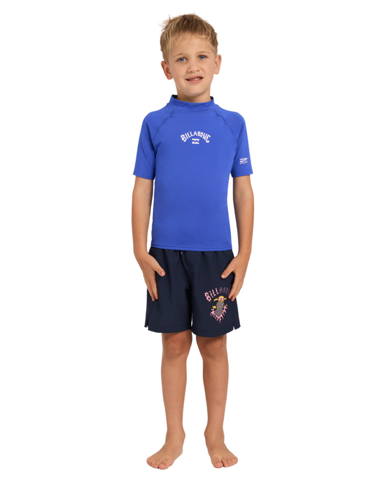 Groms All Day Arch Short Sleeve Surf Shirt