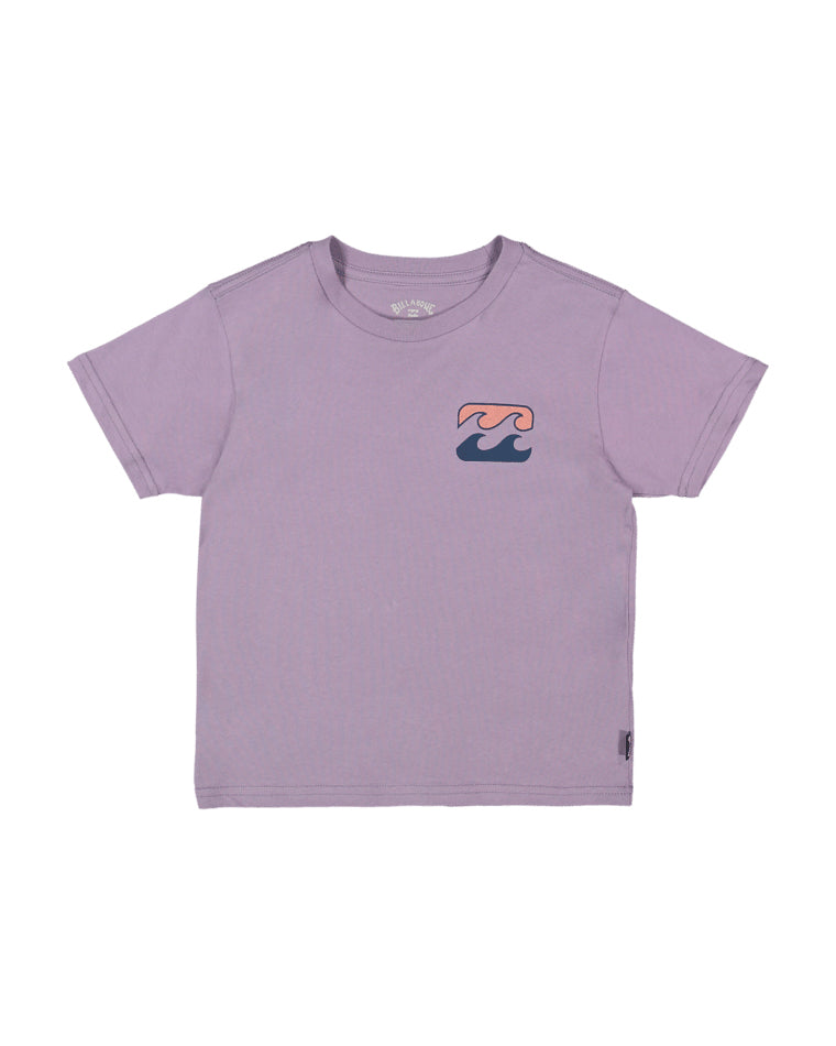 Groms Crayon Wave Short Sleeve Tee