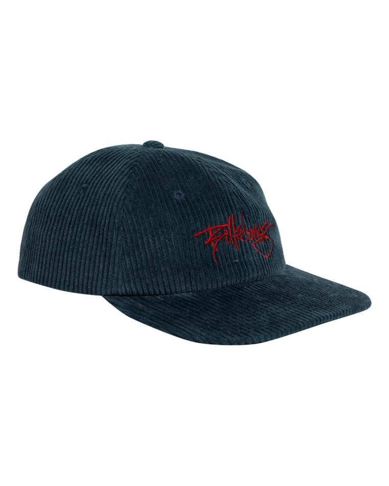 Script Cord Snapback Cap