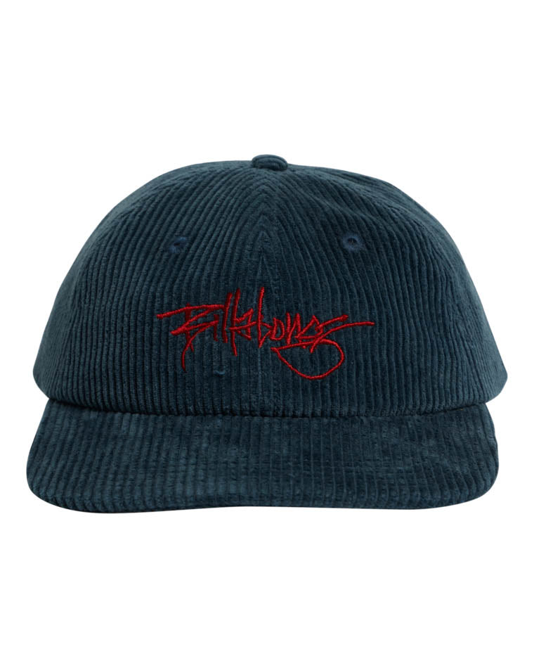 Script Cord Snapback Cap