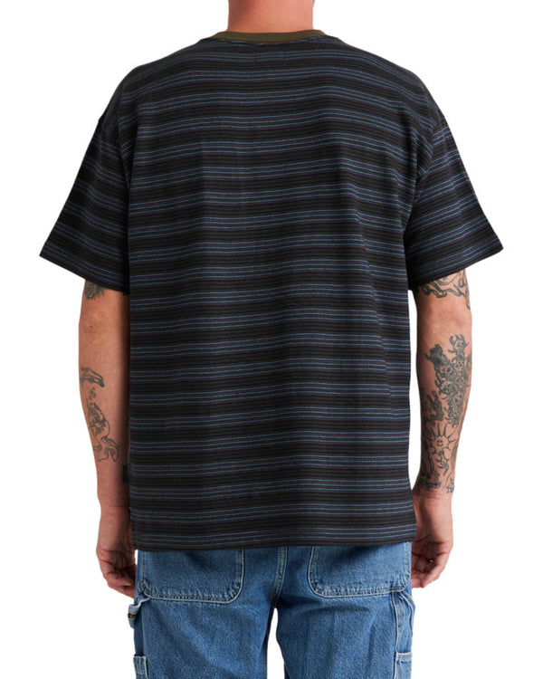 Absense Stripe Short Sleeve Tee