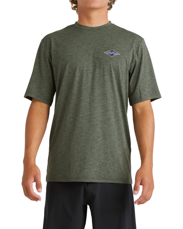 Diamond Shoreline Lf Short Sleeve Rash Shirt