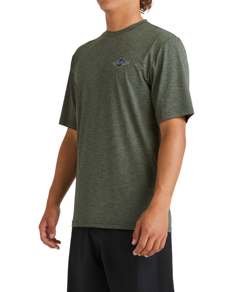 Diamond Shoreline Lf Short Sleeve Rash Shirt