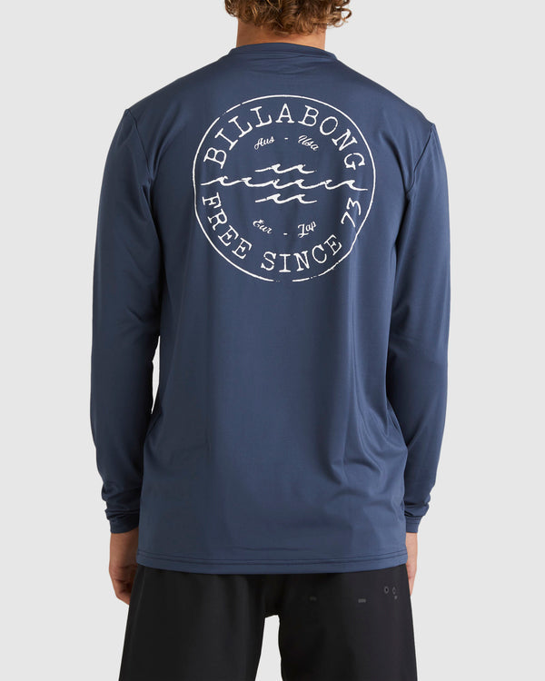Big Wave Daz Loose Fit Long Sleeve Surf Shirt