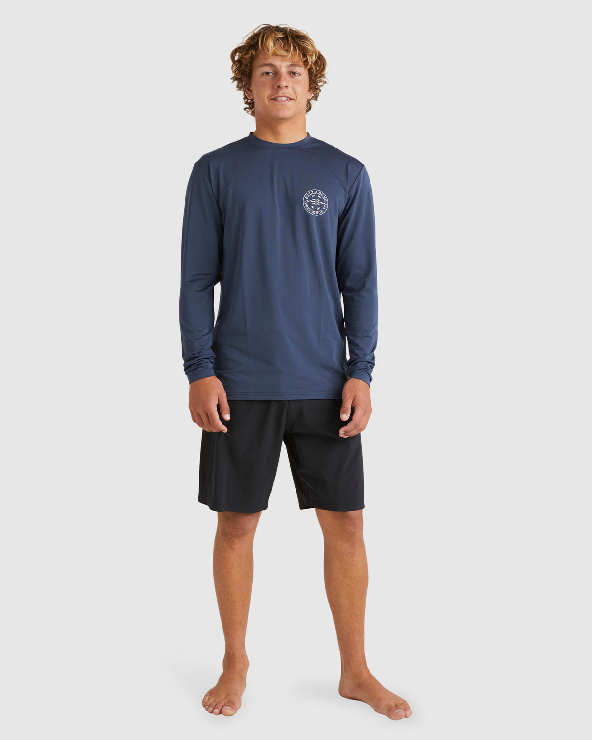 Big Wave Daz Loose Fit Long Sleeve Surf Shirt