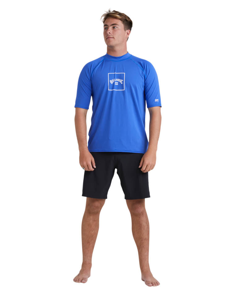 Boxed Arch Rf Short Sleeve Rash Shirt