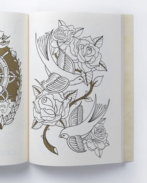 Tattoo Colouring Book