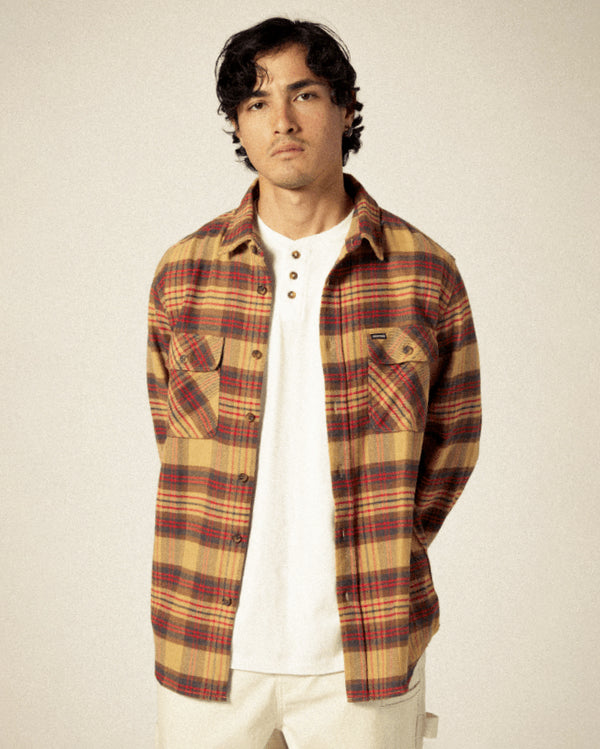 Bowery Long Sleeve Flannel Shirt