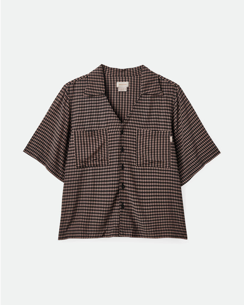 Hudson Lounge Short Sleeve Woven Top