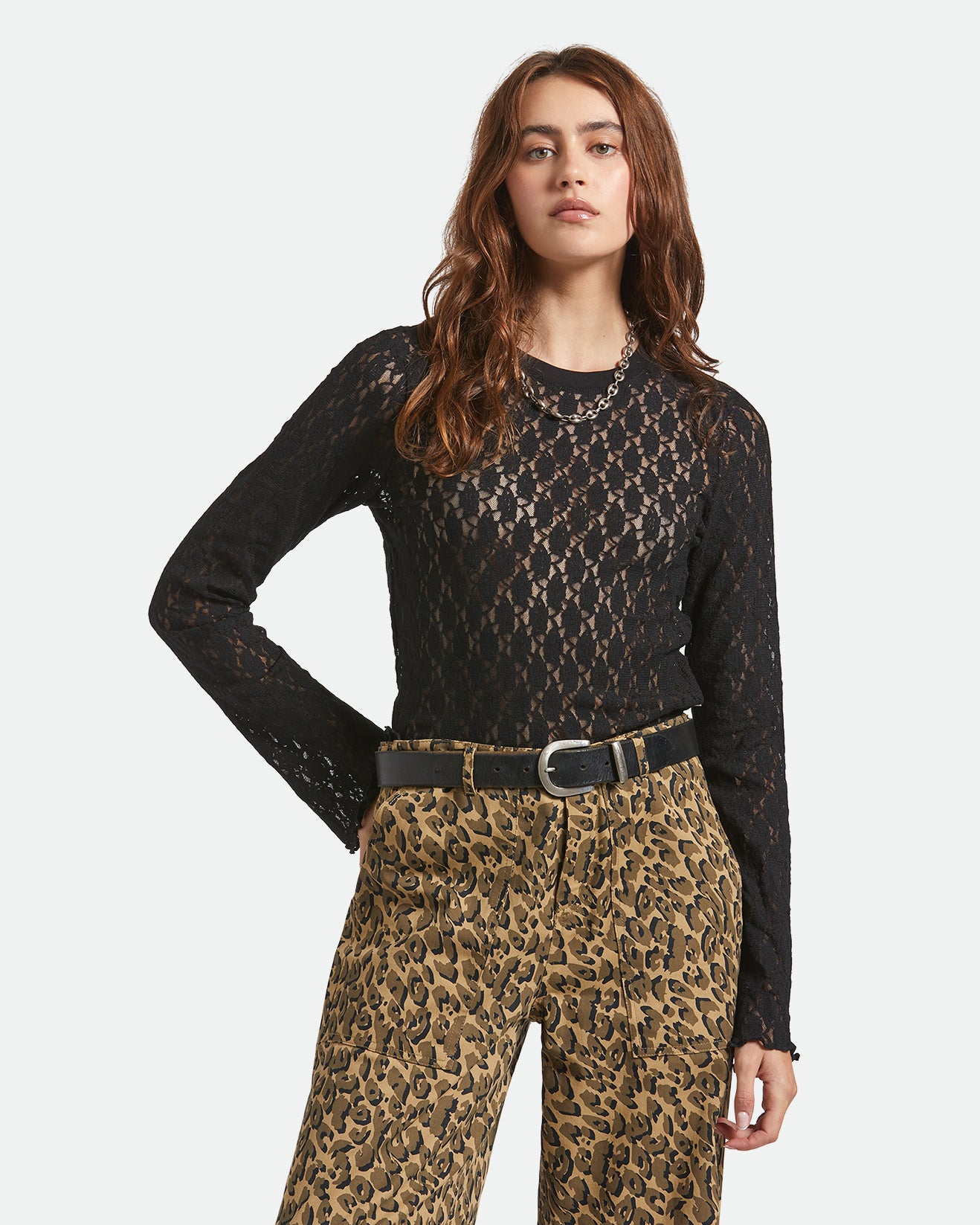 Dolly Slim Long Sleeve Knit Tee