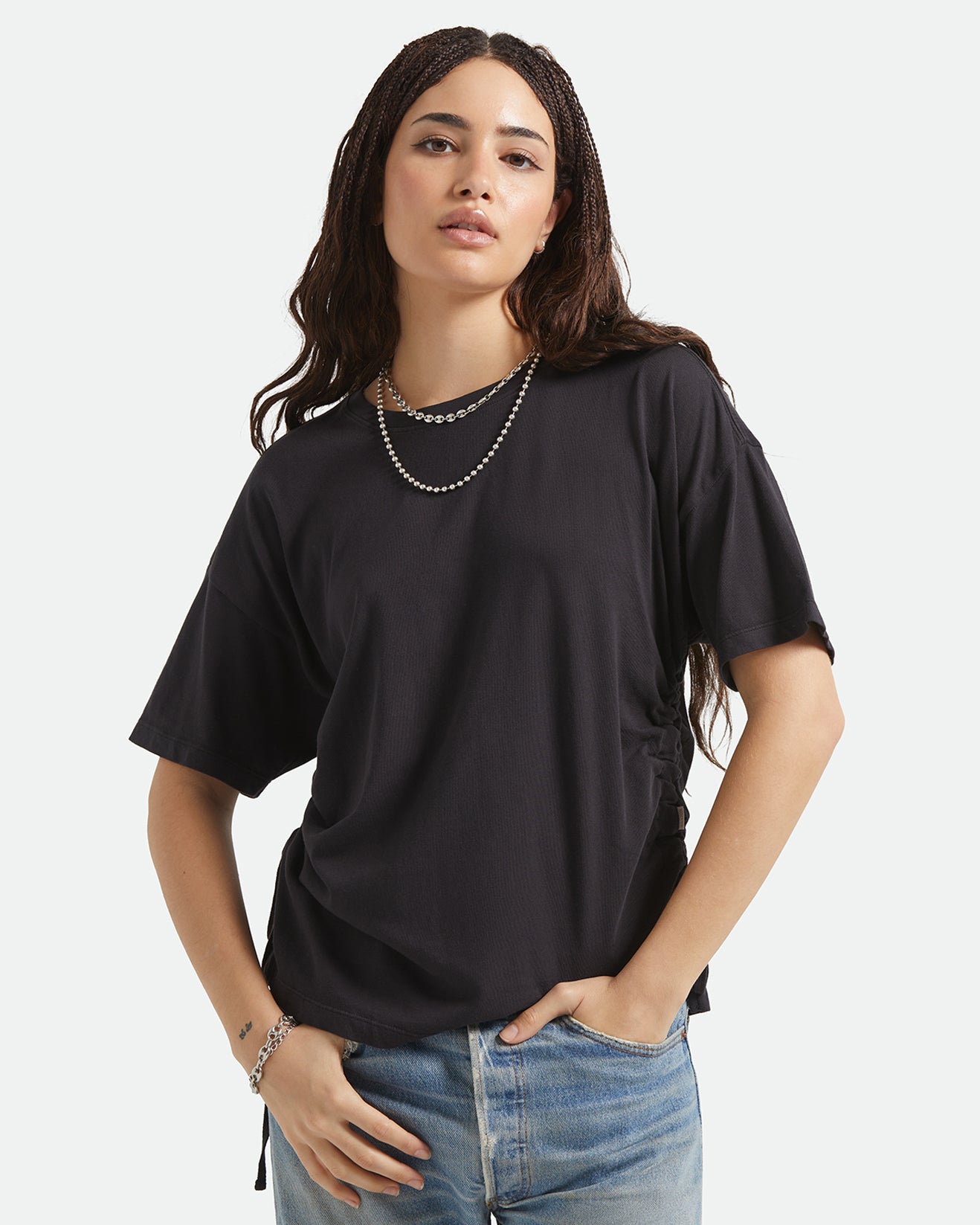 Carefree Organic Gd Cinch Tee