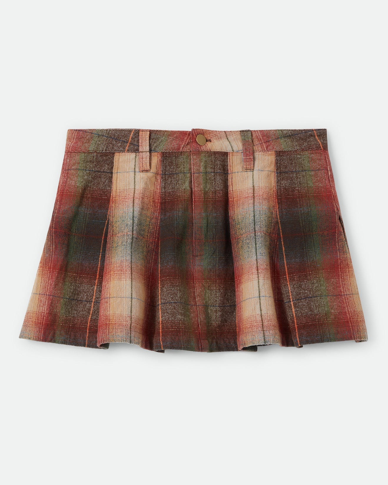 Pleated Mini Skirt
