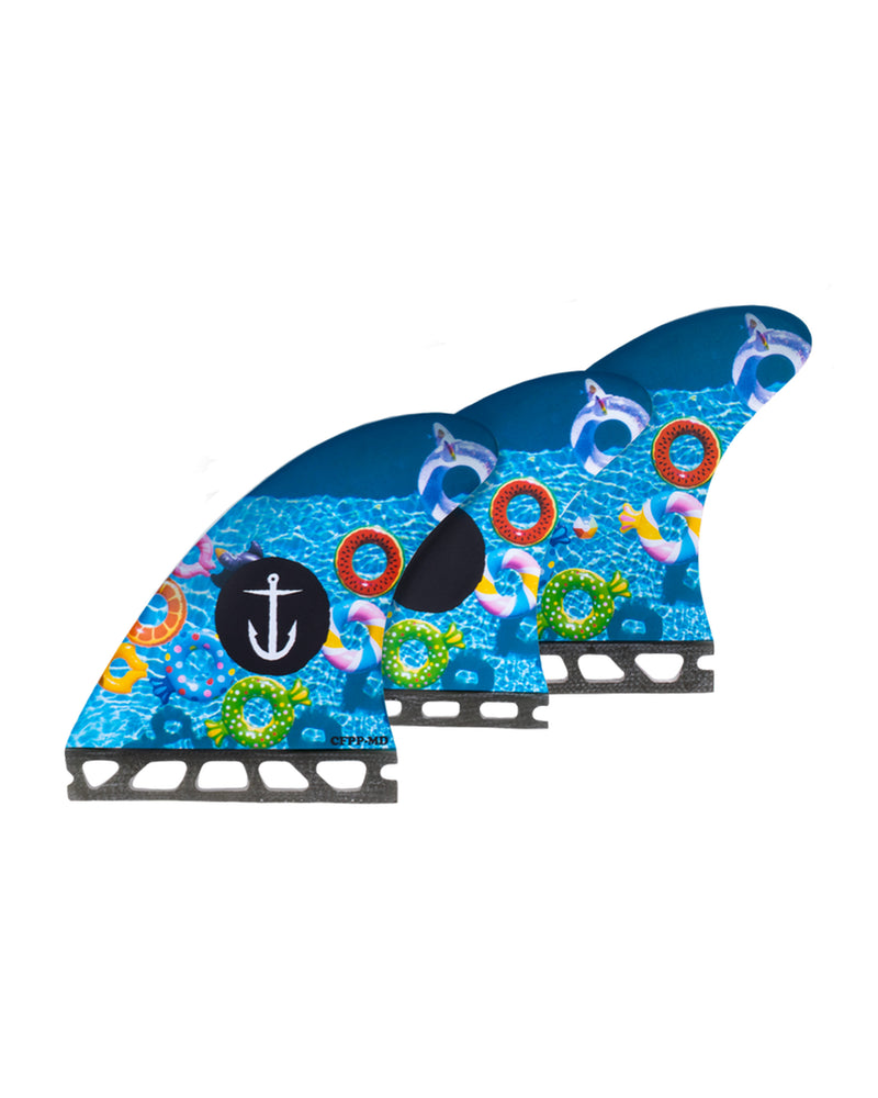 Pool Party Single Tab Fin Set