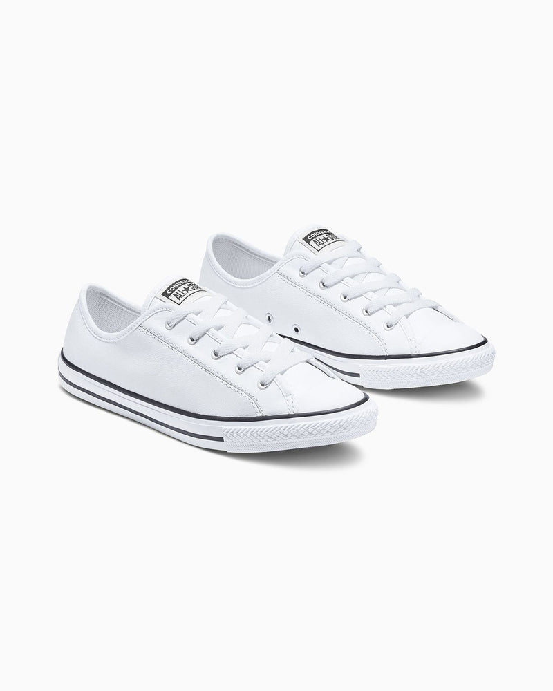 Chuck Taylor All Star Dainty Leather Lo Shoe