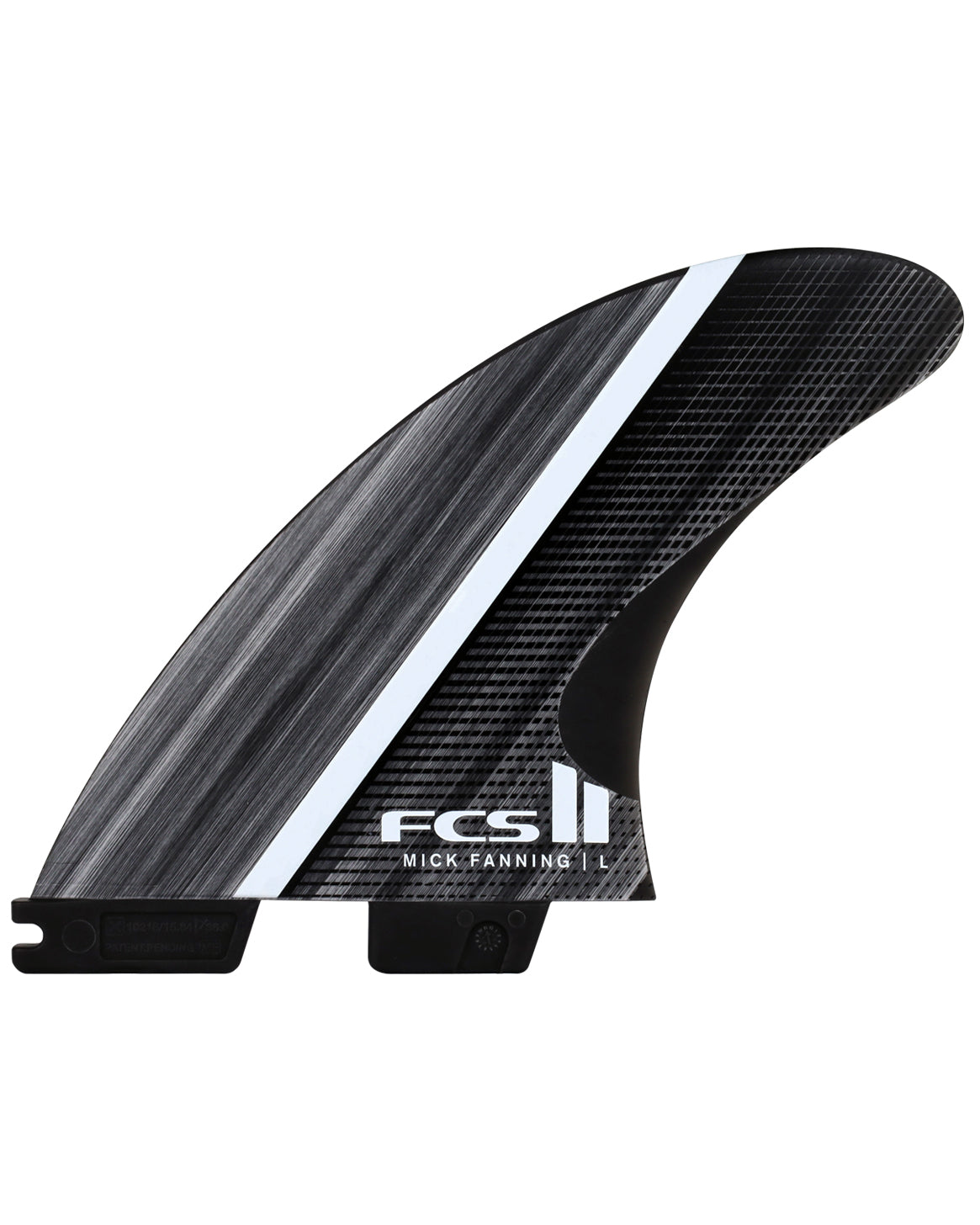 FCS II Mick Fanning Glass Fibre Fusion Tri Fin Set - Medium