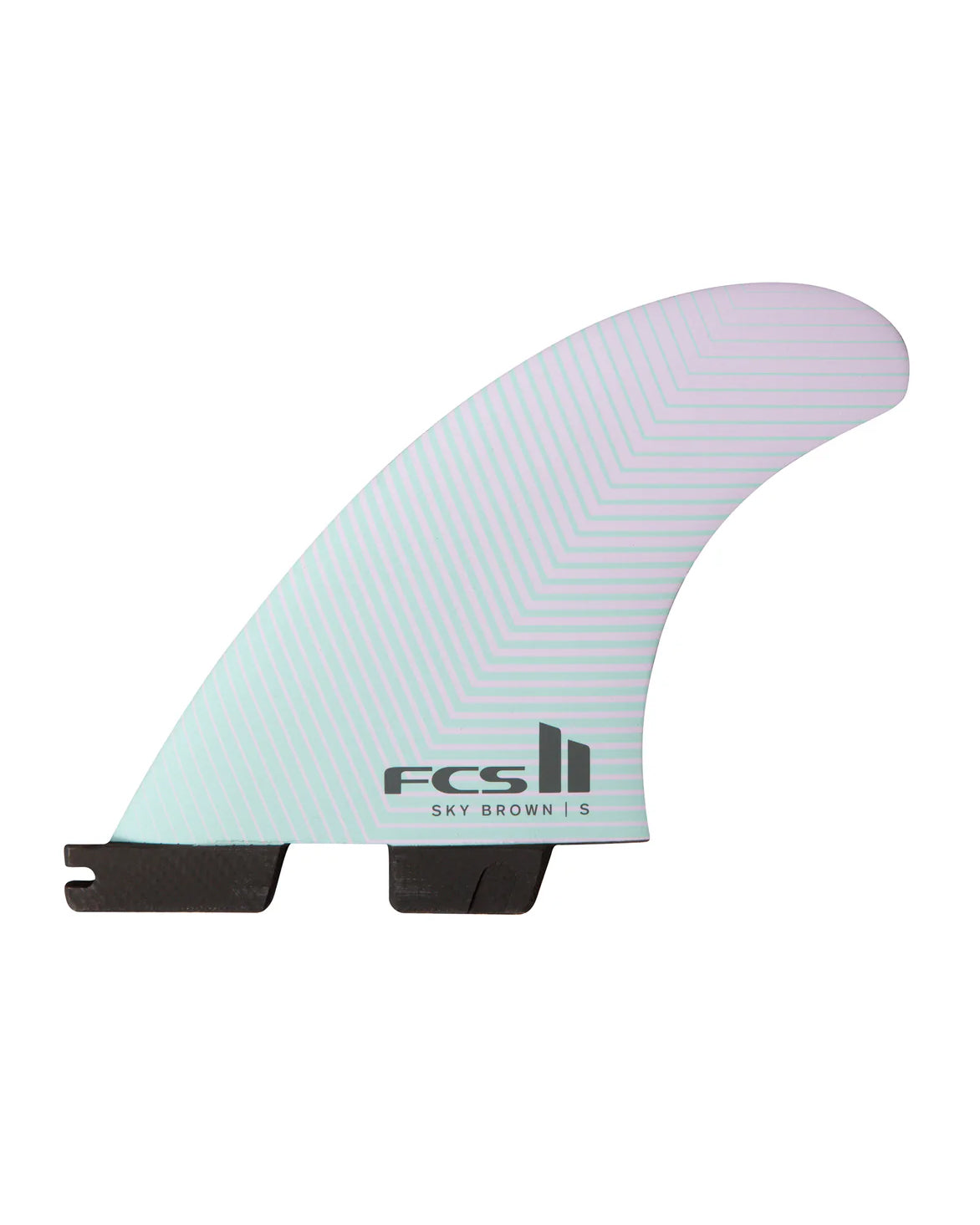 FCS II Sky Brown PC Tri Fin Set