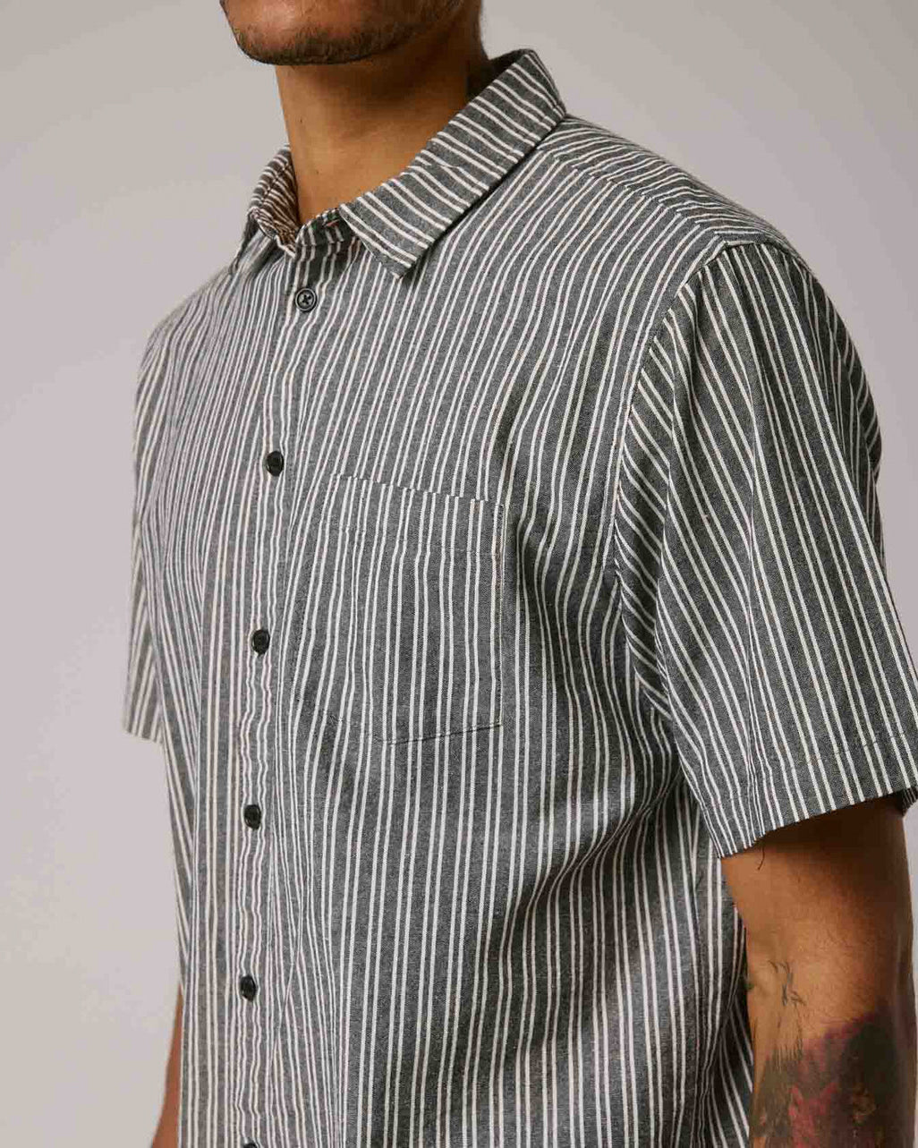 Reynolds Stripe Short Sleeve Shirt
