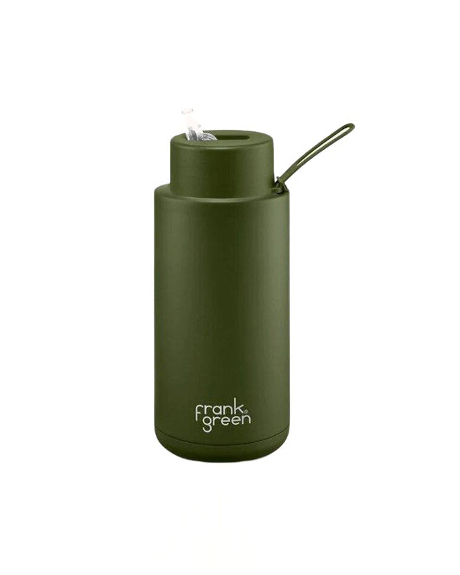 34oz Reusable Bottle Straw Lid