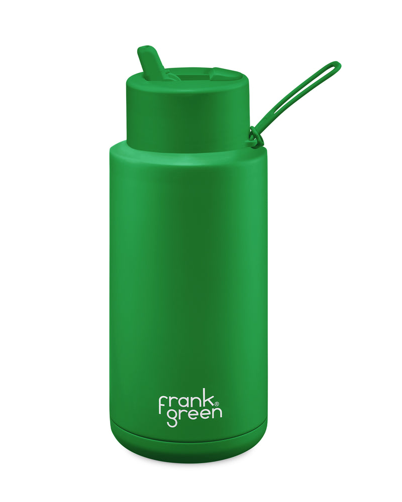 34oz Reusable Bottle Straw Lid