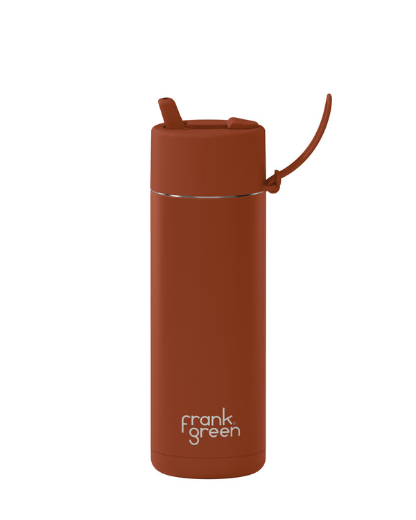 20oz Reusable Bottle with Flip Straw Lid