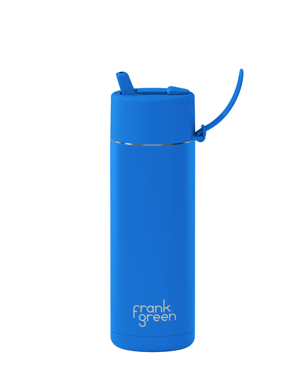 20oz Reusable Bottle with Flip Straw Lid