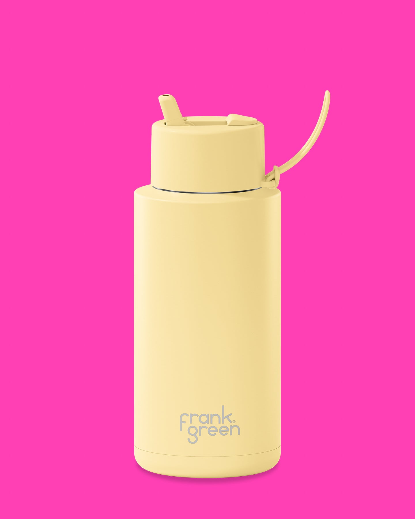 34oz Reusable Bottle With Flip Straw Lid