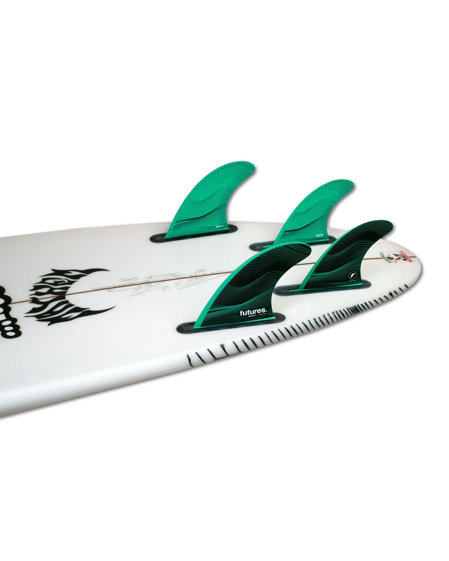 F6 Honeycomb Quad Fin Set - Medium