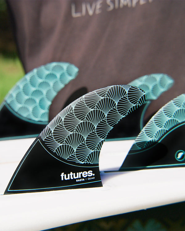 Rasta Quad Fin Set