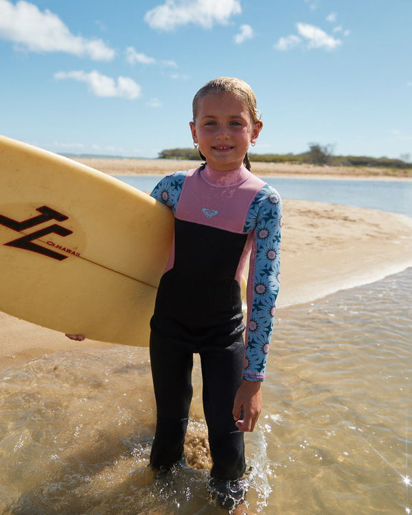 roxy girls wetsuit, pink wetsuit