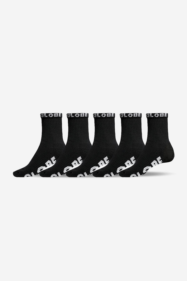 Blackout Quater Sock 5Pk 7-11