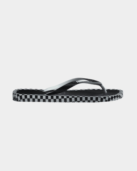Kids Top Checkmate Black/White